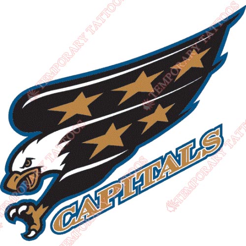 Washington Capitals Customize Temporary Tattoos Stickers NO.374